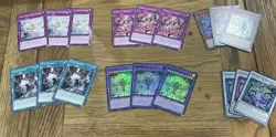 Yu-Gi-Oh Azamina Diabellstar White Forest Deck Core 18 Cards ALIN YuGiOh Bundle - Image 1