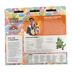 Pokemon Cards - 2024 World Championships Deck- Crushing Thorn Fernando Cifuentes - Image 2