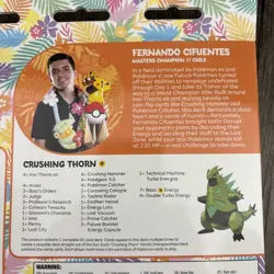Pokemon Cards - 2024 World Championships Deck- Crushing Thorn Fernando Cifuentes - Image 3