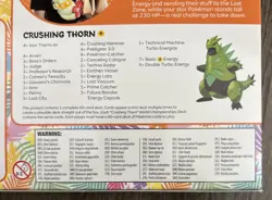 Pokemon Cards - 2024 World Championships Deck- Crushing Thorn Fernando Cifuentes - Image 5