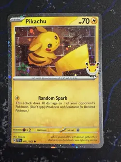 Pikachu (Pokemon Day 2026) 051/162 Miscellaneous Cards & Products Holo - Image 1