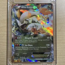 White Kyurem EX Boundaries Crossed Ultra Rare Holo 103/149 English Pokemon Card - Image 1