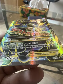 Pokemon TCG M Tyranitar EX Full Art Ultra Rare Holo Card Ancient Origins 92/98 - Image 5