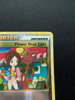 M/NM Pokemon Flower Shop Lady Reverse Holo Card 74/90 Undaunted - Image 3