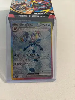 Pokemon TCG Glaceon EX Card Sir Prismatic Evolutions 150/131 Fresh NM Condition - Image 1