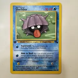1st Edition Shellder 54/62 Fossil Set - Common Pokemon Card - Image 1