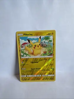 Pokemon Pikachu TCG SM Crimson Invasion Card 30/111 Reverse Holo￼ - Image 1