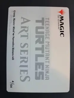 Krang, Master Mind 4/54 Art Card MTG Ninja Turtles - Image 2