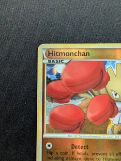 M/NM Pokemon Hitmonchan Reverse Holo Card 51/90 Undaunted - Image 2