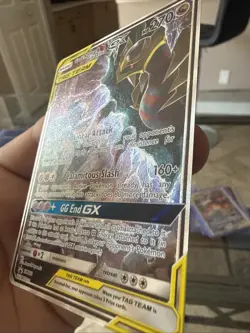 Pokemon TCG Garchomp & Giratina GX SM193 Sun & Moon Promo Card NM/M Condition - Image 2