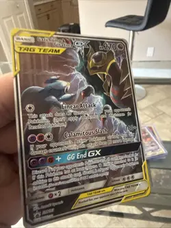 Pokemon TCG Garchomp & Giratina GX SM193 Sun & Moon Promo Card NM/M Condition - Image 5