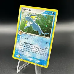 Vaporeon 6/17 POP Series 3 Promo Pokemon Card Holo Foil Rare LP - Image 3