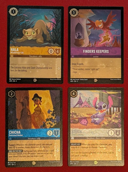 Shimmering Skies Promo Cards Lorcana Nala Finders Keepers Chicha Stitch - Image 1