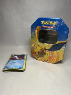 Pokemon Card Lot Vintage Tin Stamped Ex Deoxys Rare Collection Cards E reader - Image 1