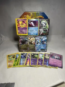 Pokemon Card Lot Vintage Tin Stamped Ex Deoxys Rare Collection Cards E reader - Image 2