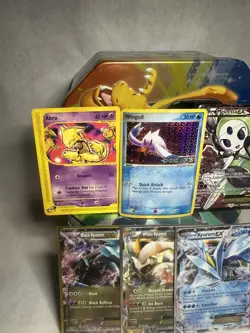Pokemon Card Lot Vintage Tin Stamped Ex Deoxys Rare Collection Cards E reader - Image 3