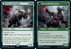 MTG - Ulvenwald Oddity // Ulvenwald Behemoth - Innistrad: Crimson Vow - NM, Engl - Image 1