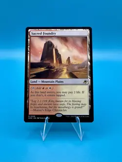 MTG WOTC 2025 Sacred Foundry R0256 Rare Edge of Eternities NM - Image 1