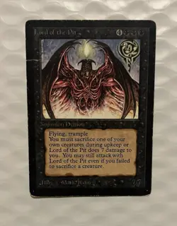 Rare - Magic The Gathering - Lord of the Pit – Beta Edition - Image 4