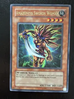Yu-Gi-Oh! TCG Amazoness Swords Woman Magician Force MFC-061 Unlimited Ultra NM - Image 1