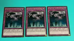 Yugioh - Call of the Haunted PGL2-EN090 1st Edition GOLD NM X3 - PLAYSET - PSV - Image 1