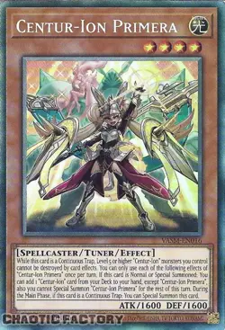 YUGIOH COLLECTORS RARE VASM-EN016 Centur-Ion Primera 1st Edition NM - Image 1