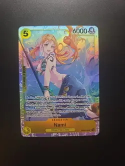 Nami EB03-053 (SR) Heroines Edition Full Art Foil Bandai One Piece - Image 1