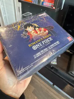 Romance Dawn OP-01 Booster Box Sealed - English White Bottom Op01 ONE PIECE TCG - Image 1