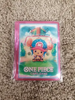 One Piece TCG Tony Tony.Chopper Promo Sleeves Set Of 10 sealed - Image 1