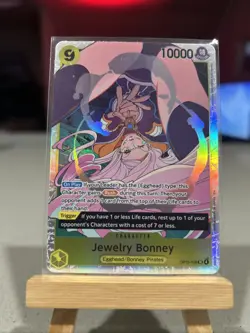 Jewelry Bonney OP13-108 SR Carrying on His Will - ONE PIECE ENGLISH - Image 1