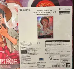 ONE PIECE Card Game Official Playmat Whole Cake Island Arc w/ Nami Promo Leader - Image 2