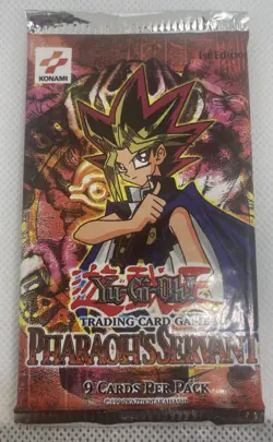 Yu-Gi-Oh! Pharaoh’s Servant Booster Pack 1st Edition Sealed PSV - Image 1