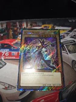 Yu-Gi-Oh! Dark Magician (8th Art) (PlatSecRar) RA04-EN106 Quarter Century... - Image 3