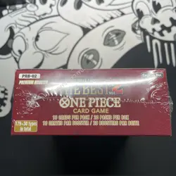 One Piece English PRB-02 “The Best” Premium Booster Box Sealed - Image 4