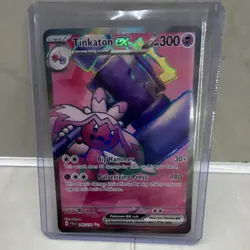 Pokemon Tinkaton ex Ultra Rare Holo EX 300 HP SV02 Paldea Evolved 240/193 Card - Image 1