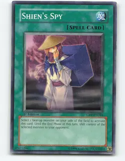 Shien's Spy #CRV-EN044 1st Edition Yugioh Card - Image 1