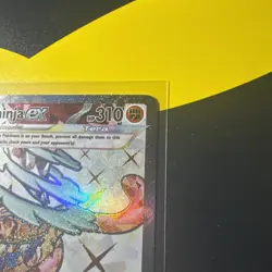Greninja ex 198/167 Ultra Rare Full Art Pokemon Card Twilight Masquerade - Image 5