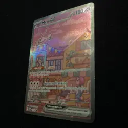 Pokemon TCG Mew Ex SVP 053 Scarlet & Violet Promo Full Art Holo Psychic Card - Image 2
