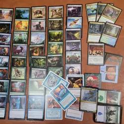 GREEN/BLUE *TOXIC POISON INFECTS* themed COMMANDER MAGIC DECK 100 MTG Cards - Image 2