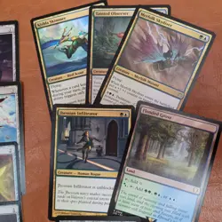 GREEN/BLUE *TOXIC POISON INFECTS* themed COMMANDER MAGIC DECK 100 MTG Cards - Image 4