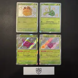 Pokemon TCG - Paldean Fates Baby Shiny 4-Card Lot - Ultra Rare Holo - NM - Image 1