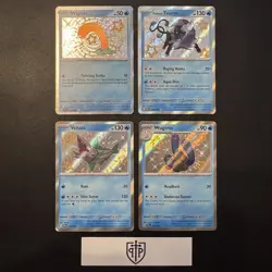 Pokemon TCG - Paldean Fates Baby Shiny 4-Card Lot - Ultra Rare Holo - NM - Image 1