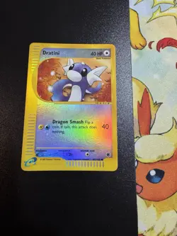 Pokemon TCG Dratini Expedition Common Card 107/165 Reverse Holo - Image 1
