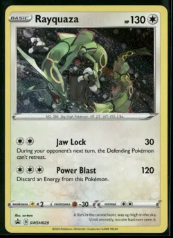 Rayquaza #SWSH029 SWSH: Sword & Shield Promo Cards Pokemon (1E) - Image 1