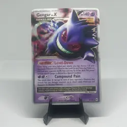 Pokemon Gengar TCG LV.X Platinum Arceus Holo Ultra Rare Card 97/99 - Image 3