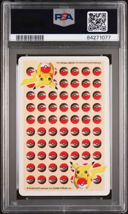 Pokemon Stadium Yellow Pikachu Ace of Spades Playing Cards PSA 10 GEM MINT - Image 2