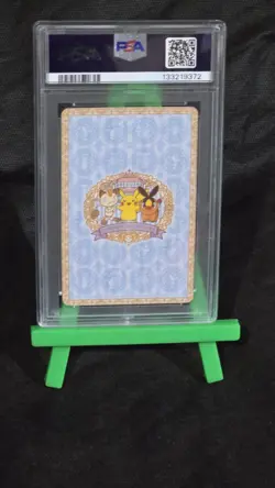 Pokemon 11 Pikachu King Of Spades Pokemon Center Osaka ReOP Playing Card PSA 10 - Image 3