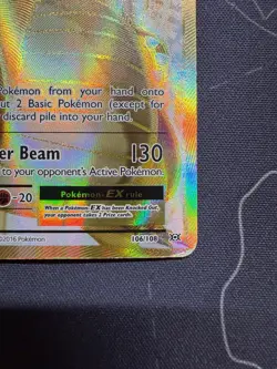 Dragonite EX 106/108 - Pokemon TCG XY Evolutions Full Art 2016 - MP Card - Image 5