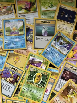 Vintage Pokemon Cards Bundle x 100 including base set 1999 WOTC - Image 5