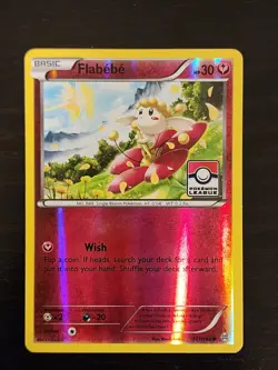 Pokemon Card Flabebe 101/162 - Pokemon League Promo - XY BREAKTHROUGH - Image 1